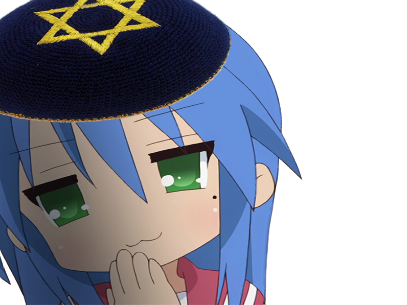 malsain anime konata manga etoile juif lucky torah star rire kikoojap sombre
