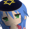 malsain-anime-konata-manga-etoile-juif-lucky-torah-star-rire-kikoojap-sombre