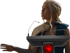 of got daenerys targaryen game discours dany thrones