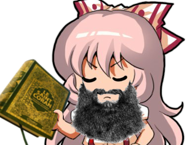 musulman barbe mokou touhou kikoojap coran