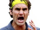 roger federer angry tennis colere