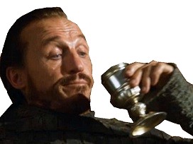 got blackwater verre glass bronn