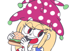 kikoojap-burger-clownpiece-touhou