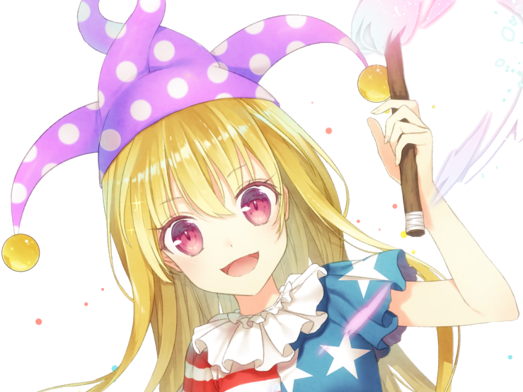 clownpiece touhou magie happy kikoojap