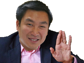 main sourire chinois