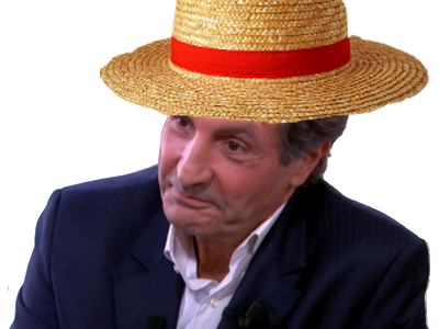 chapeau bourdin piece one luffy paille