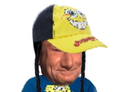 gosse sourire eponge risitas juif gamin casquette jesus enfant bob