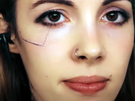 rapunzel amsr fille cyberpunk