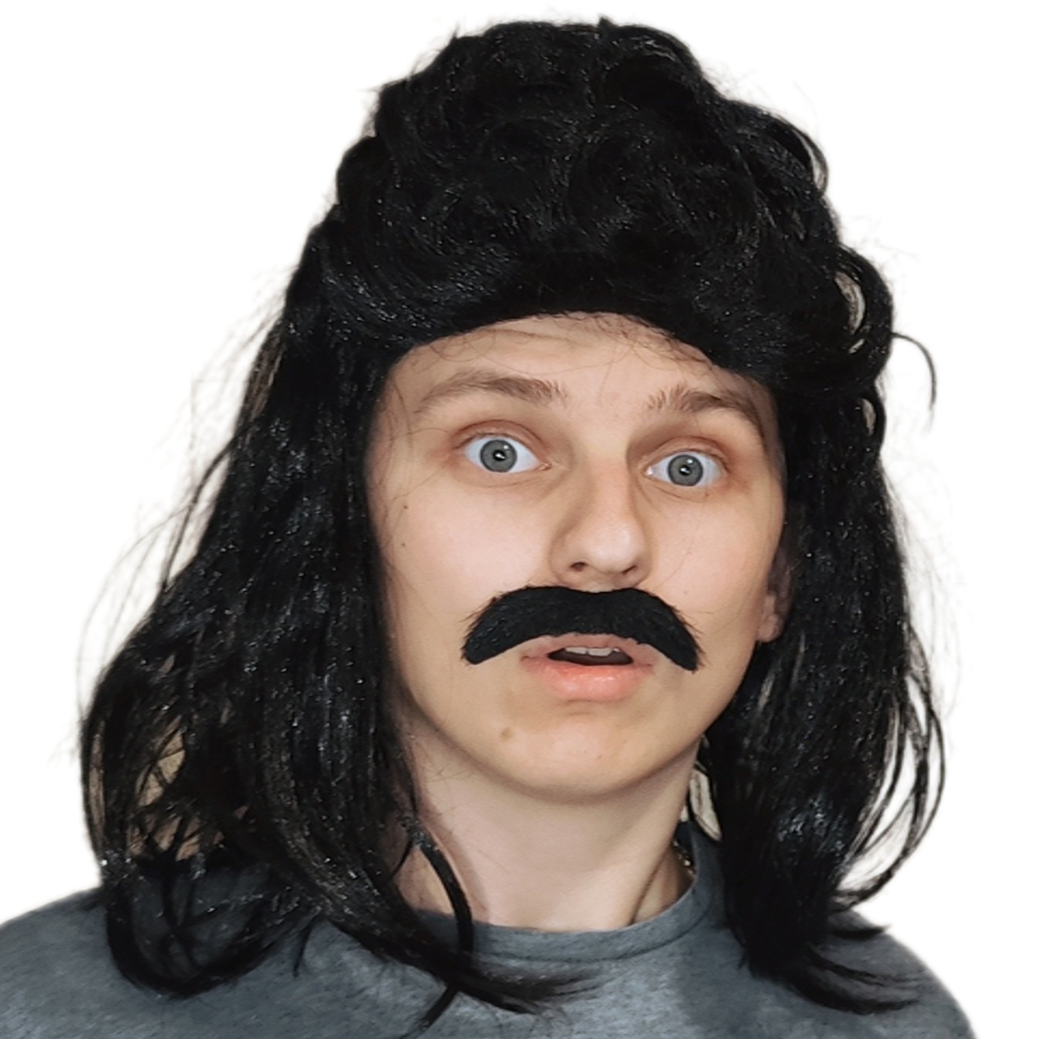 serge moustache mulet beauf deguisement surprise etonnement serge600