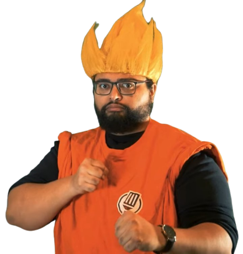 le chef otaku super saiyan pret a se battre