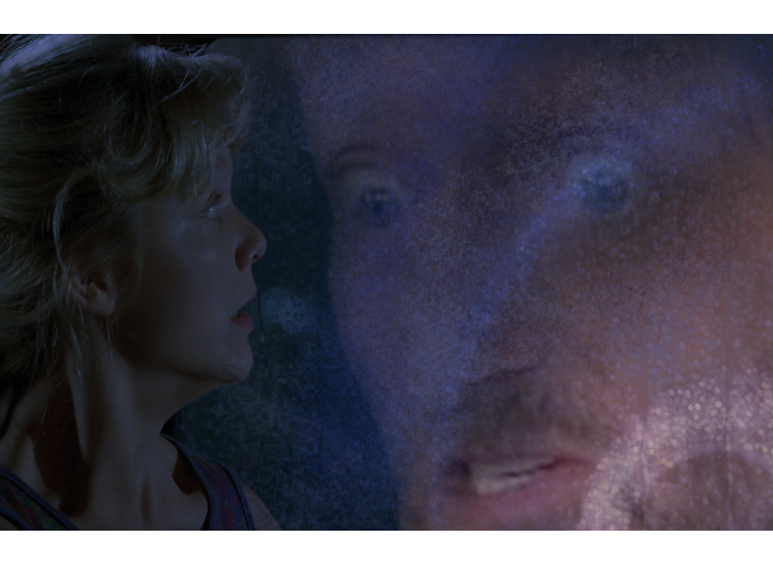 pierre palmade jurassic park pluie lampe torche peur trex tyrannosaure voiture fenetre