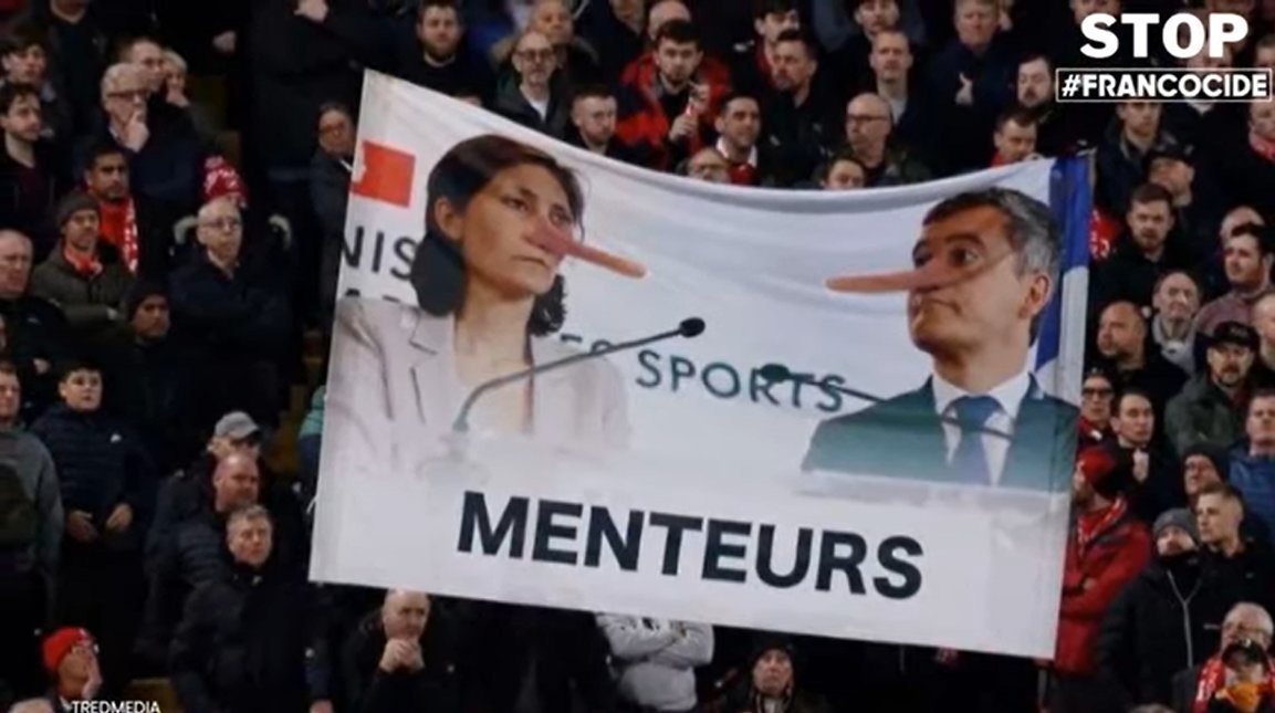 politique foot gerald darmanin ministre france menteur liverpool fc anglais incidents stade de 2022