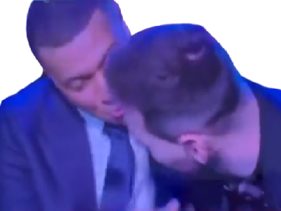 lionel messi kylian mbappe foot amour love bisou kiss embrasser galoche romantique gay lgbt bi