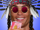 comanches-fraise-lait-aromatise-candy-up-candyup-paille-brique-indien-natif-lunettes-ronaldo-cr7-bunny