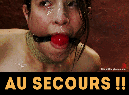 pas de bol chance destin ballgag baillon facial secour distress detresse