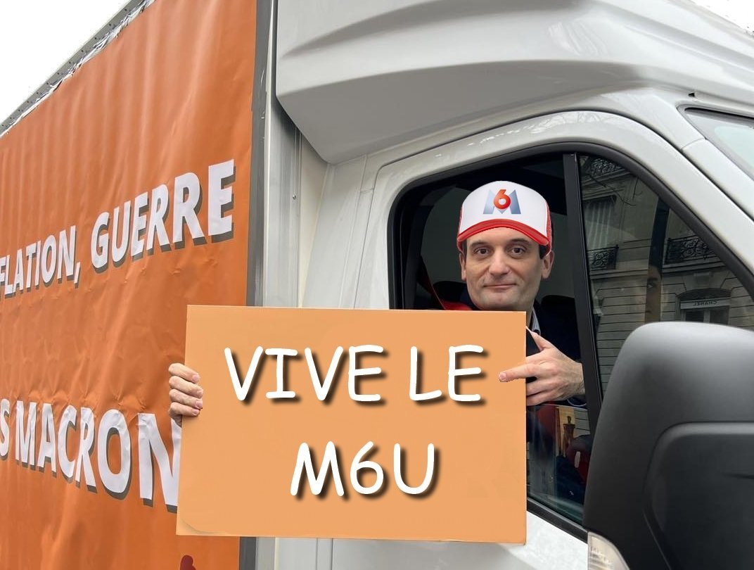 Sticker philippot camion m6u casquette par James_May
