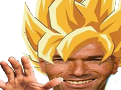 zidane dbz benz benze sangoku son goku kakarot kakarotto super saiyan main