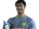 hou-sen-foot-football-csl-championnat-chinois-asie-gardien-epic-reaction-beijing-guoan-goalkeeper
