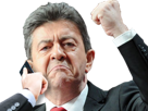 melenchon-lfi-telephone-poing-leve-nupes-gauche-jean-luc-colere