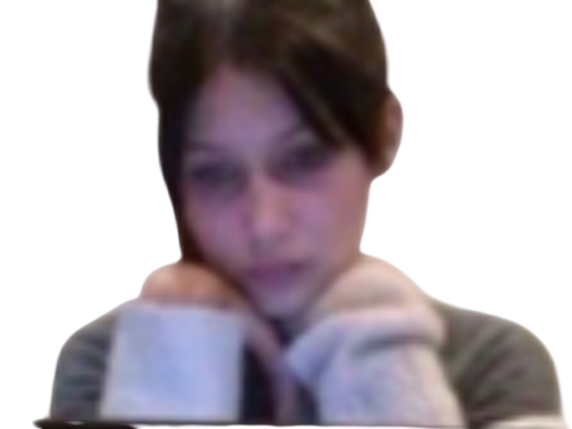 belle hadid sad triste