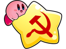 kirby-pcc-communiste-ballon-ovni-kgb-rouge-poutine-chewing-gum-smash-bros-bolchevik-etoile