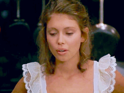 mince face visage fille girl jane march levres brune tablier desole oups