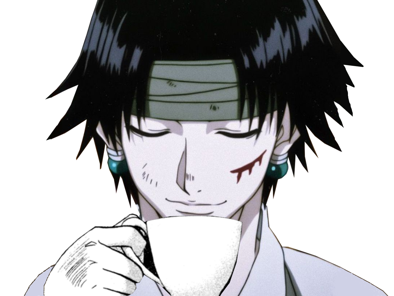 chrollo lucilfer cafe the boisson hunter geraltlerif