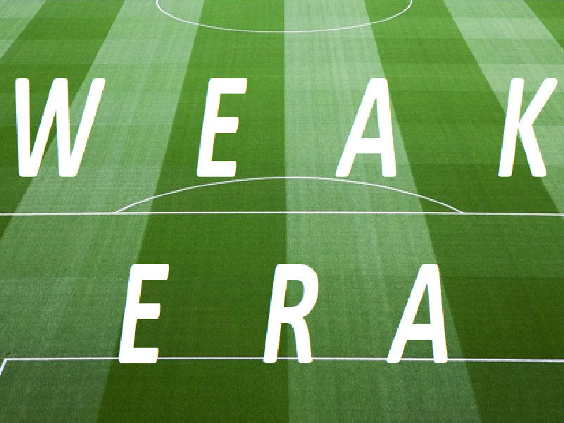 football weak era epoque periode mediocre faible nulle ennui