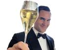 tennis-roger-federer-goat-bg-lunettes-elegance-classe-smoking-costume-coupe-champagne-drink-toast