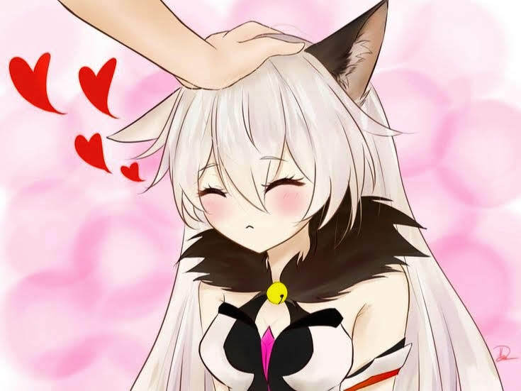 honkai impact 3rd sirin herrscher void neant kiana neko chat cat calin kawai coeur rougit