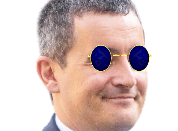 lunettes darmanin sourire