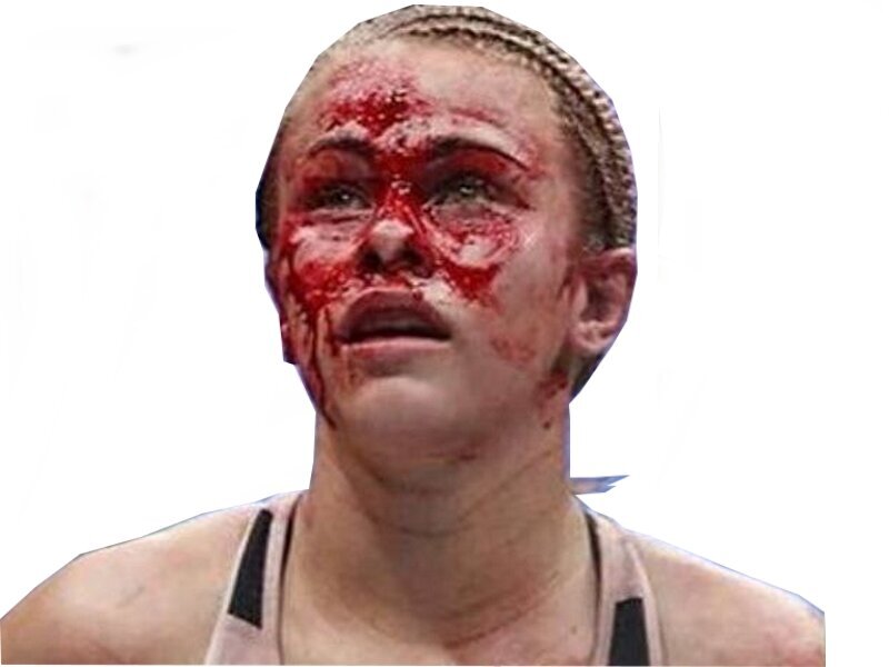 paige vanzant sang choque wtf ebahie blonde mma ufc