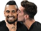 tennis-thanasi-kokkinakis-nick-kyrgios-sourire-smile-australien-bisou-kiss-gay-homo-bromance