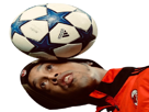 ronaldinho-ronnie-milan-ac-champions-league-ball-ballon-jeu-de-tete-head-game-jongle-tricks