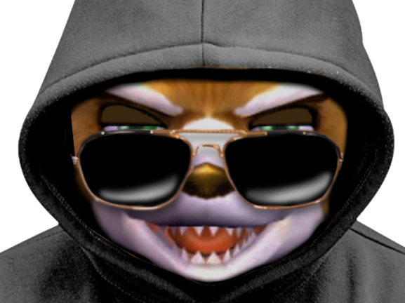 starfox fox mccloud assault capuche wesh racaille malin sournois lunettes noires sunglasses qlf quelafourrure tinnova