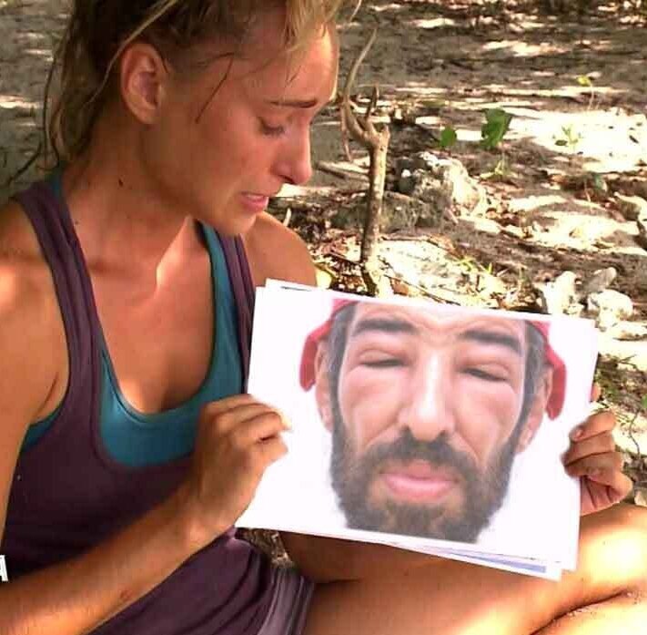 tania esteban koh lanta allergie pleurs lettre