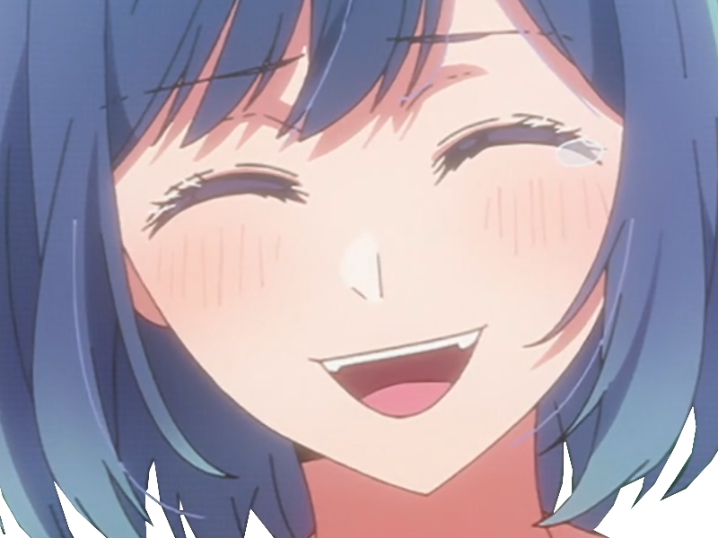 anime kikoojap oshi no ko oshinoko akane kurokawa sourire blush maredioa