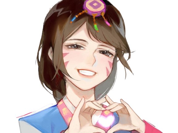 Sticker dva overwatch par Guido_
