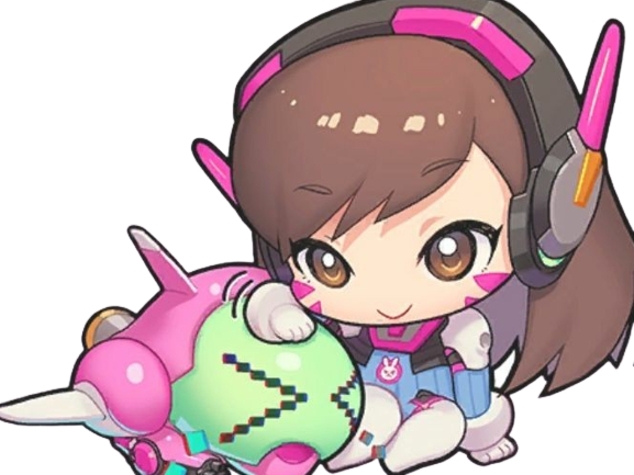 Sticker dva overwatch par Guido_