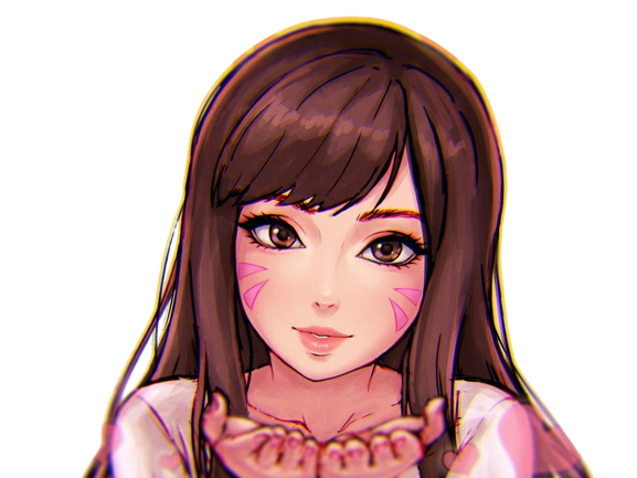 Sticker dva overwatch par Guido_