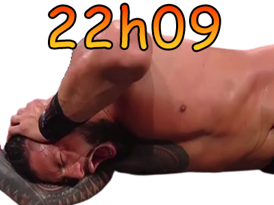 wwe catch bloodline uso 22h09 roman reigns trahison crie humiliation pleure