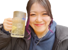 suzu-suzuki-cheers-biere-tasse-stardom-catch-joshi-japon-japonaise-paz