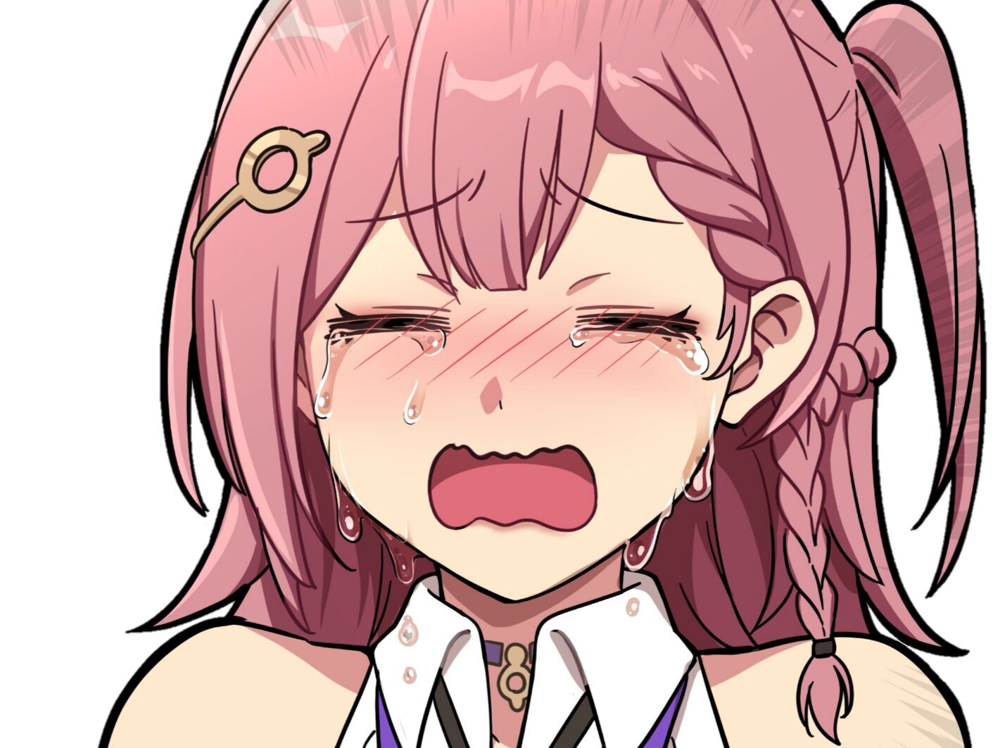 honkai star rail starrail asta cry pleur pleurer why pourquoi chiale rousse