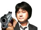one-piece-eiichiro-oda-pointant-un-pistolet-arme-flingue-gun