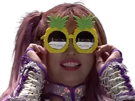 tam-nakano-lunettes-ananas-pineapple-sourire-mains-shill-cosmic-angels-kozuen-joshi-stardom-catch