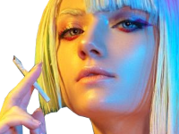 carry key 11 waifu femme cosplay fume clope