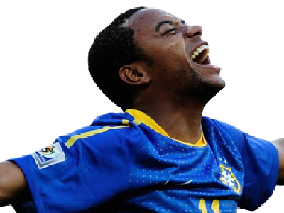 robinho bresil joie victoire sourire fou rire moquerie gg win