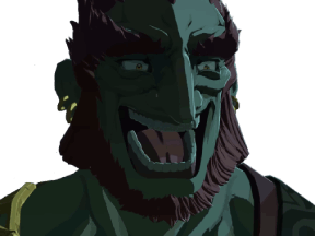 ganondorf tears of the kingdom zelda rire moqueur