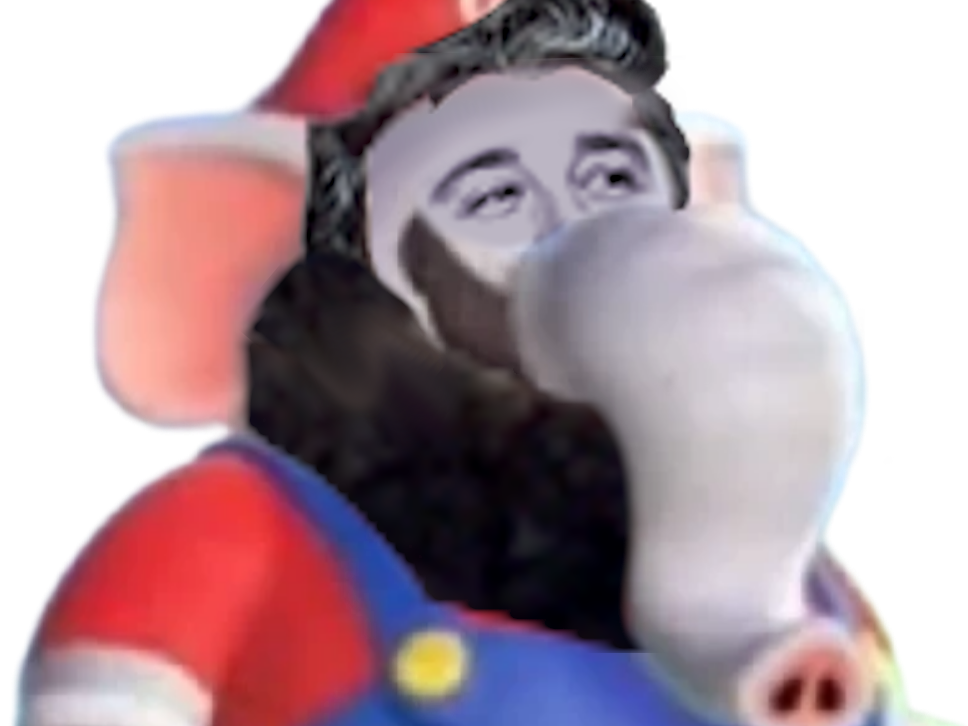 hooper mario trompe fou elephant