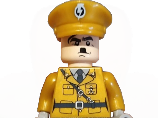 lego hitler delire petite moustache casquette uniforme